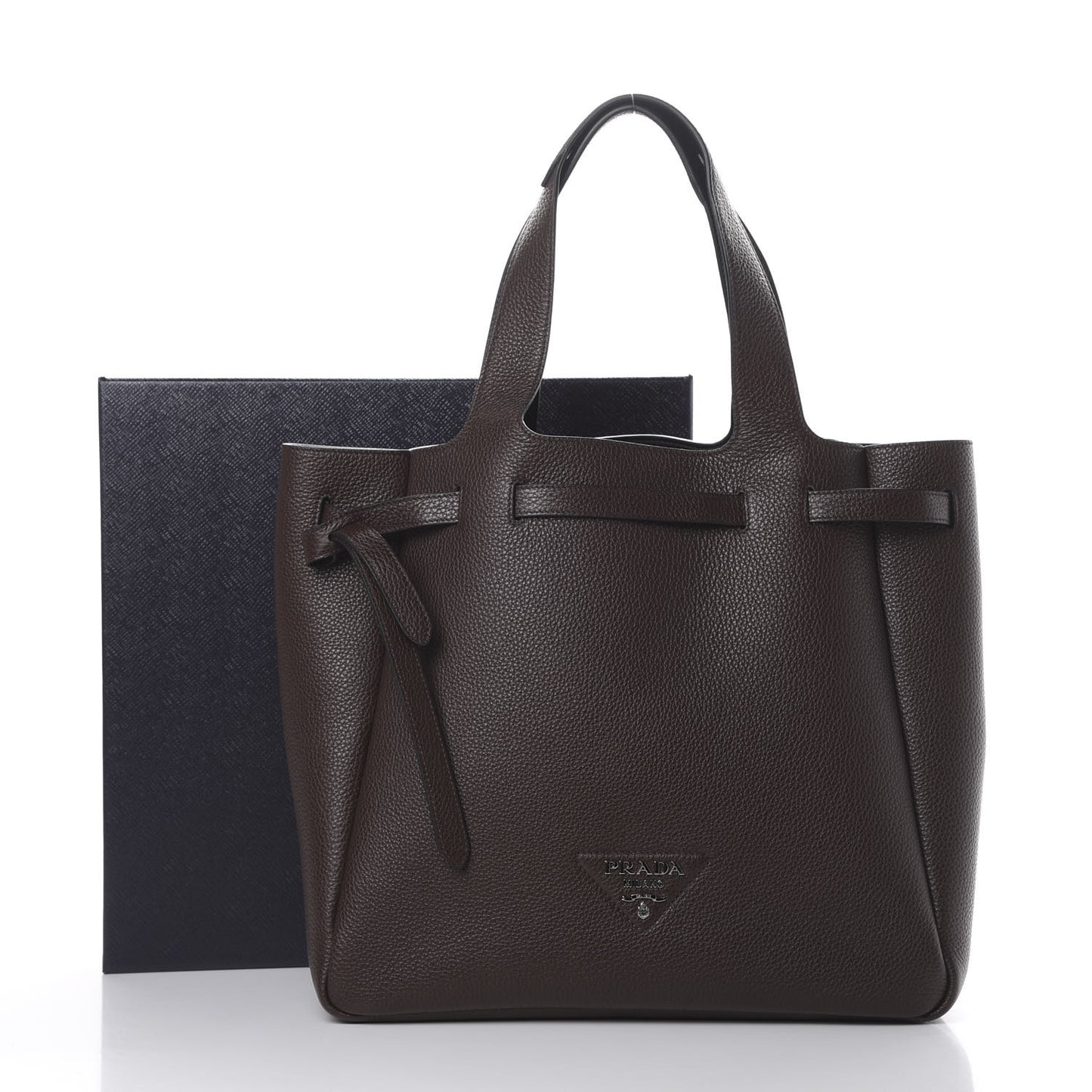Vitello Daino Soft Dynamique Tote Caffe Black