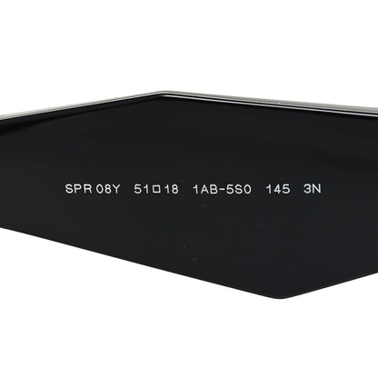 Prada Acetate Symbole Sunglasses SPR 08Y Black 6 of 7