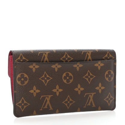 Louis Vuitton Monogram Jeanne Wallet Fuchsia 3 of 9