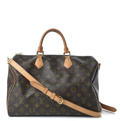 Louis Vuitton Monogram Speedy Bandouliere 35 1 of 10