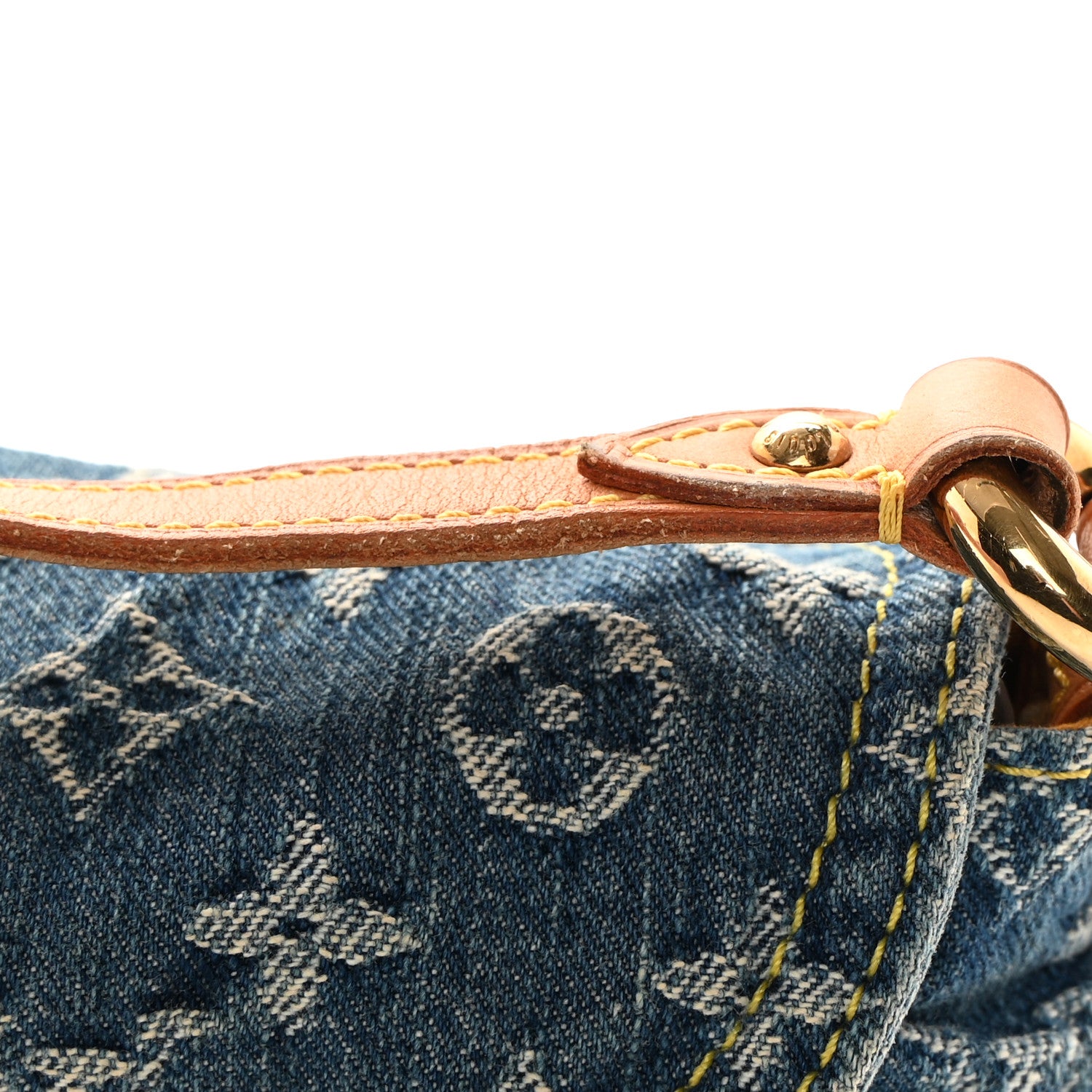 Louis Vuitton Monogram Denim Mini Pleaty Blue 12 of 16