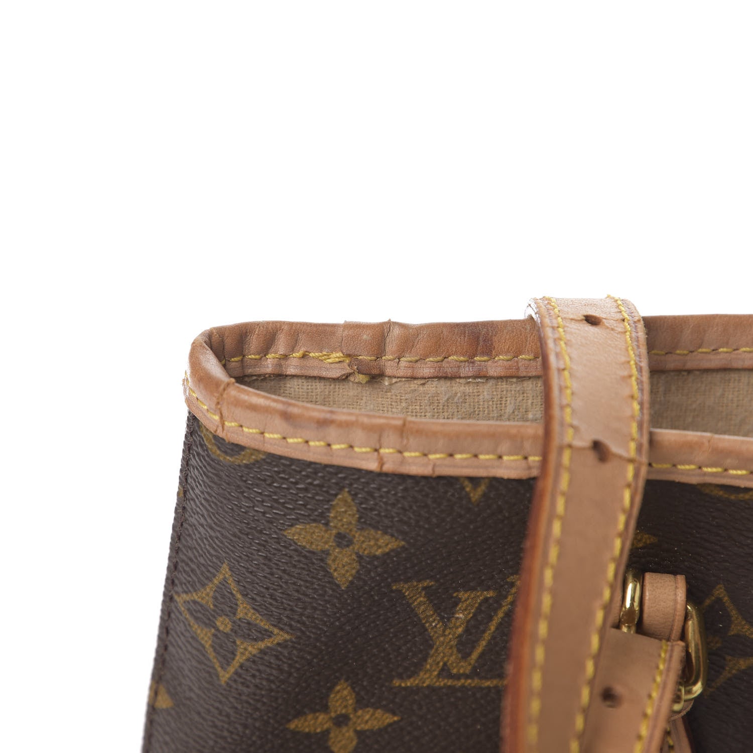 Louis Vuitton Monogram Petit Bucket 23 8 of 19