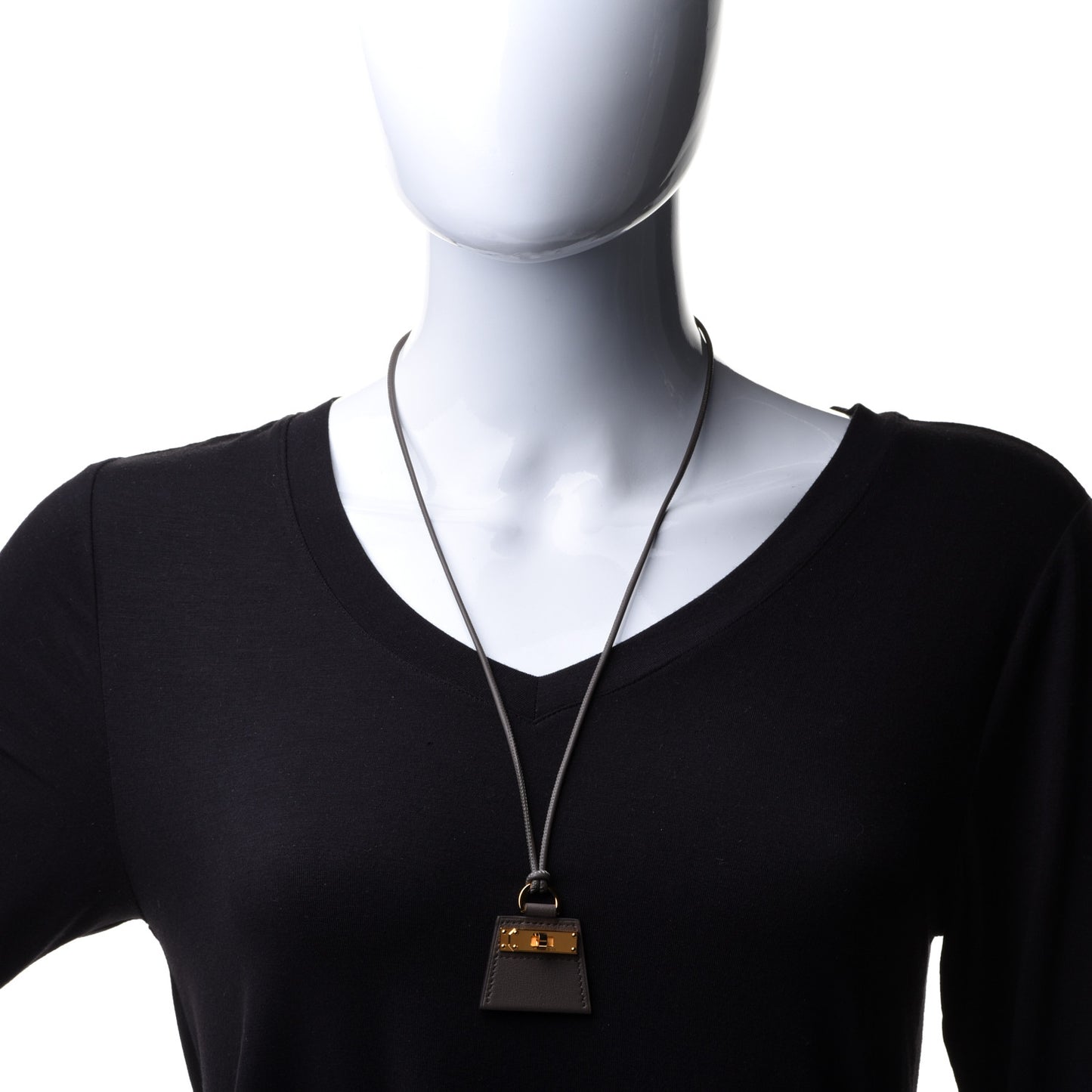 Swift Small Monpetitkelly Pendant Necklace Etain