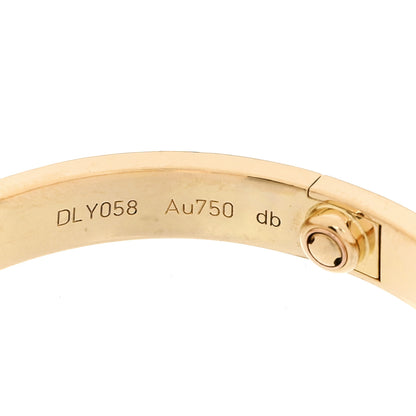Cartier 18K Yellow Gold LOVE Bracelet 16 4 of 7