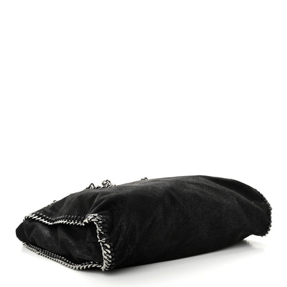 Stella McCartney Shaggy Deer Falabella Fold Over Tote Black 5 of 11