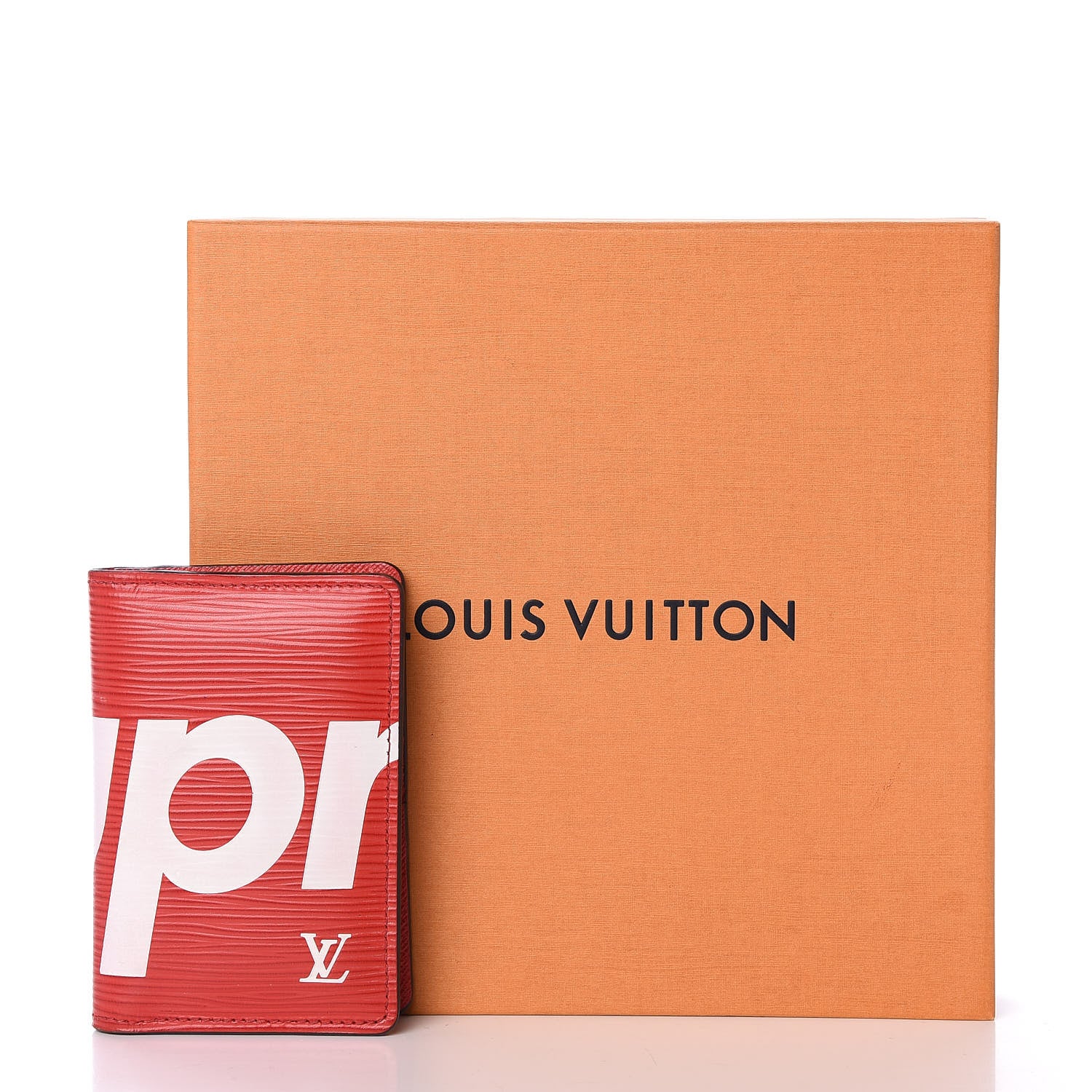 Louis Vuitton X SUPREME Epi Pocket Organizer Red 9 of 9