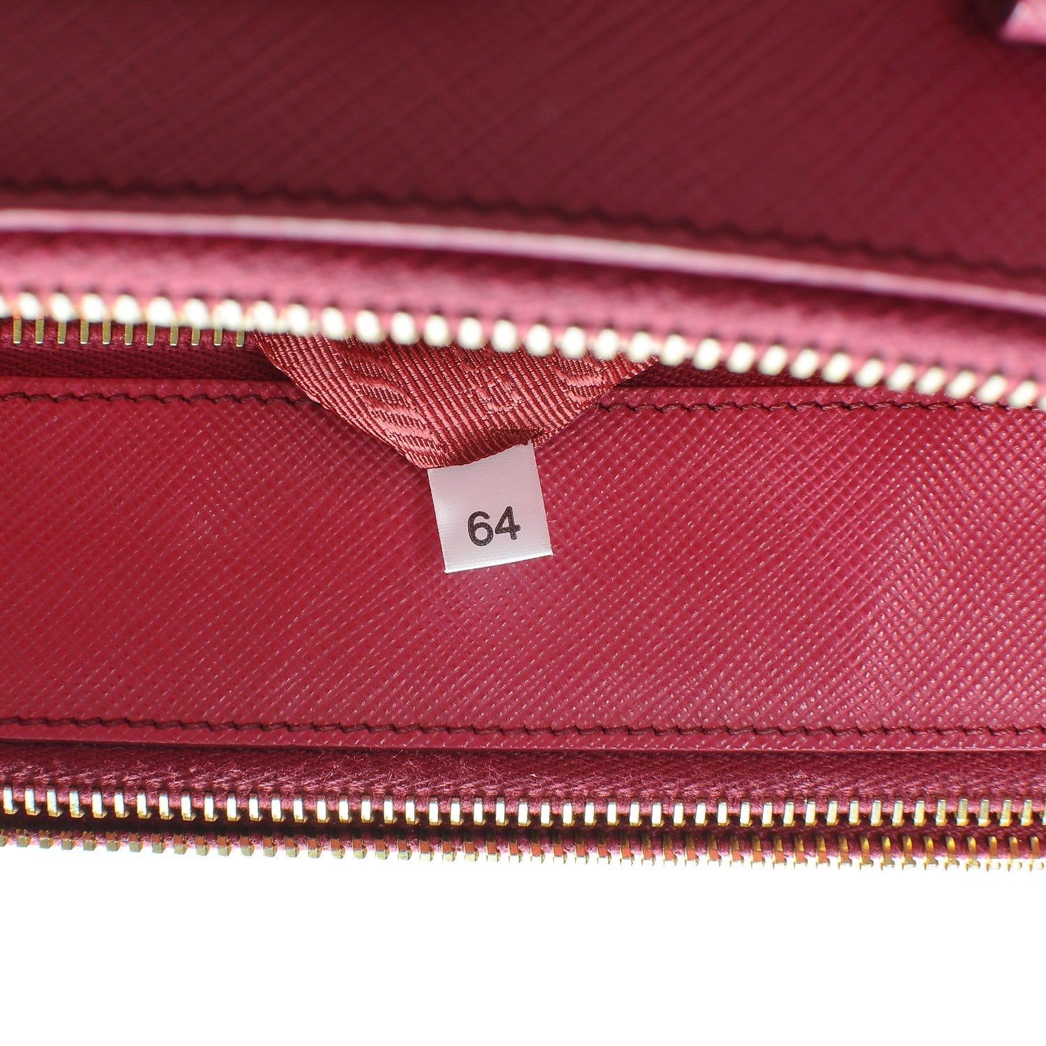 Prada Saffiano Small Galleria Double Zip Tote Peonia 8 of 19