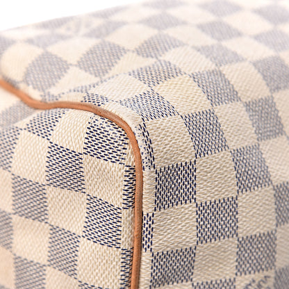 Louis Vuitton Damier Azur Speedy 25 20 of 22