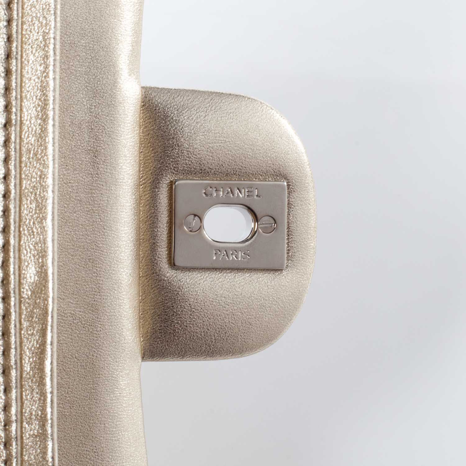 Chanel Lambskin Medium Double Flap Gold 7 of 10