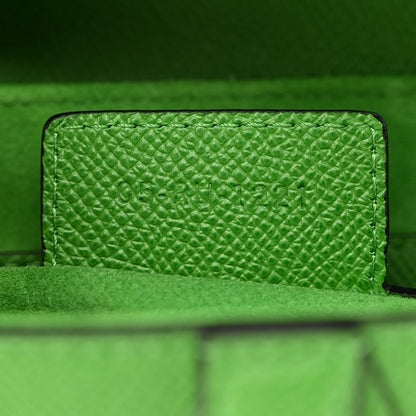 Christian Dior Grained Calfskin Saddle Bag Green 7 of 10