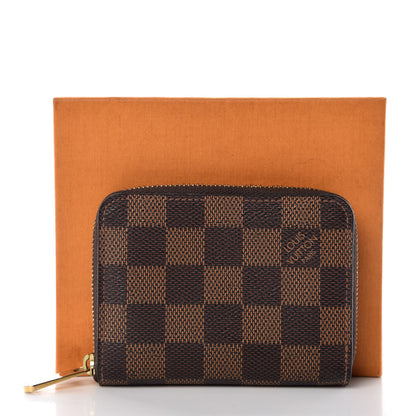 Louis Vuitton Damier Ebene Zippy Coin Purse 9 of 9