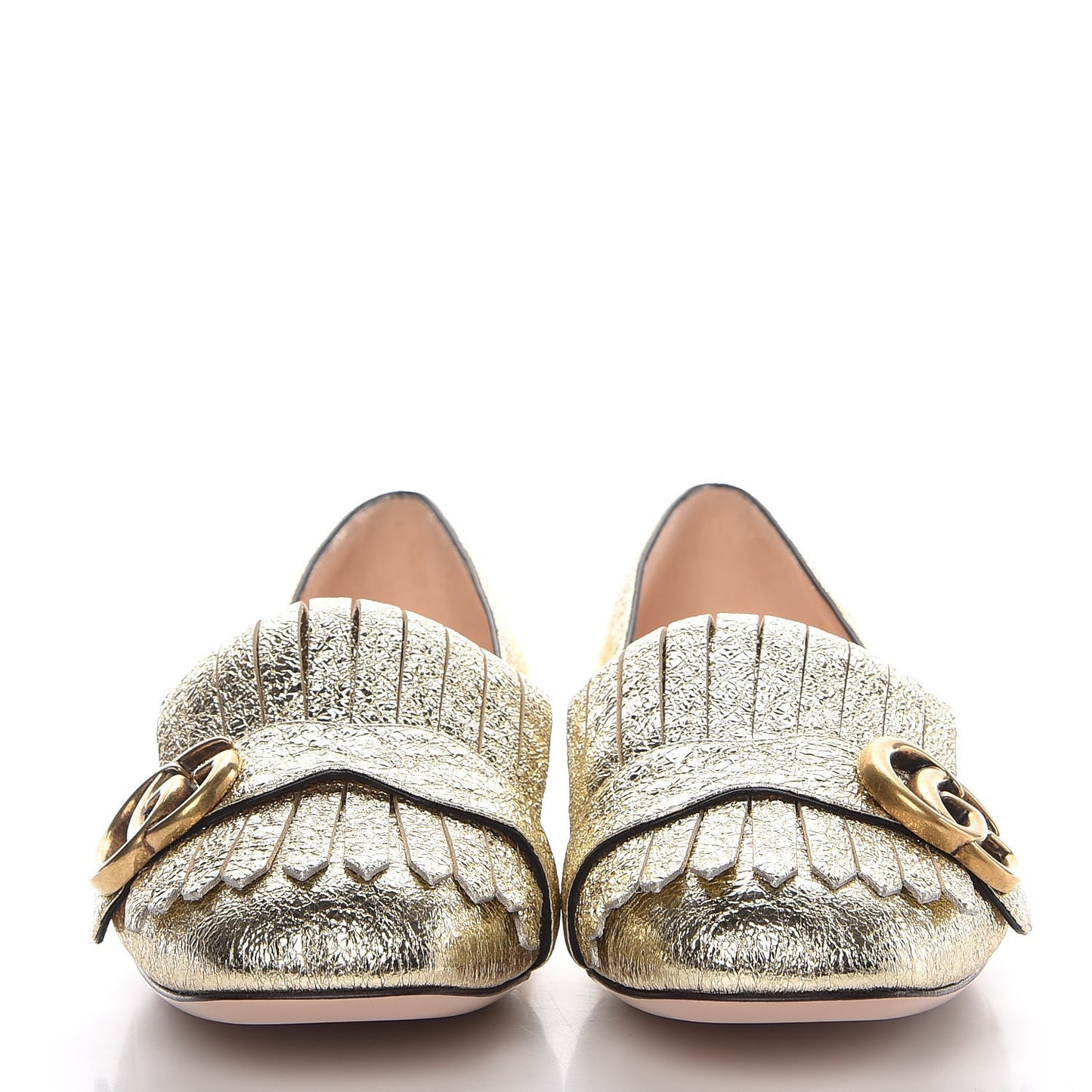 Galassia GG Marmont Fringe Flats 39 Platino