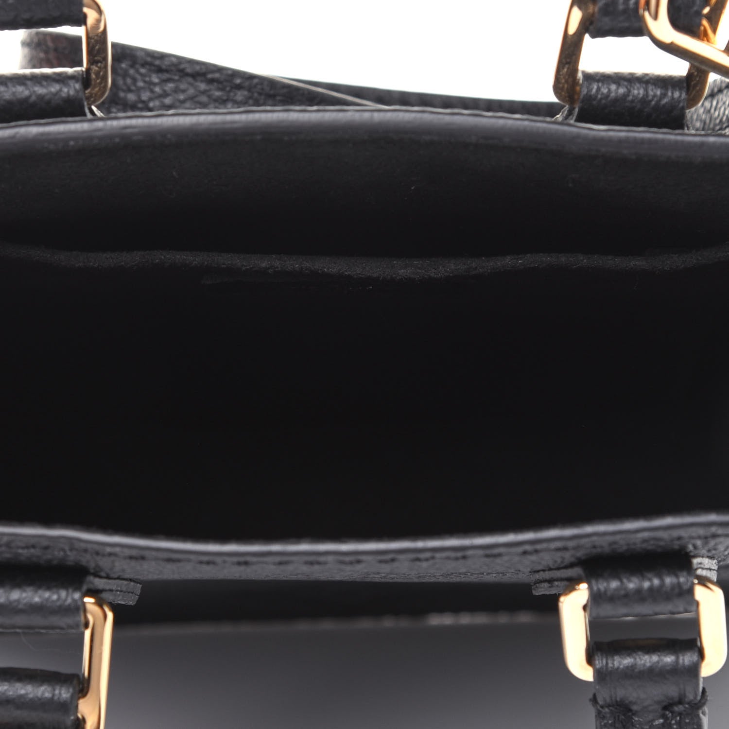 Louis Vuitton Empreinte Monogram Giant Petit Sac Plat Black 5 of 11