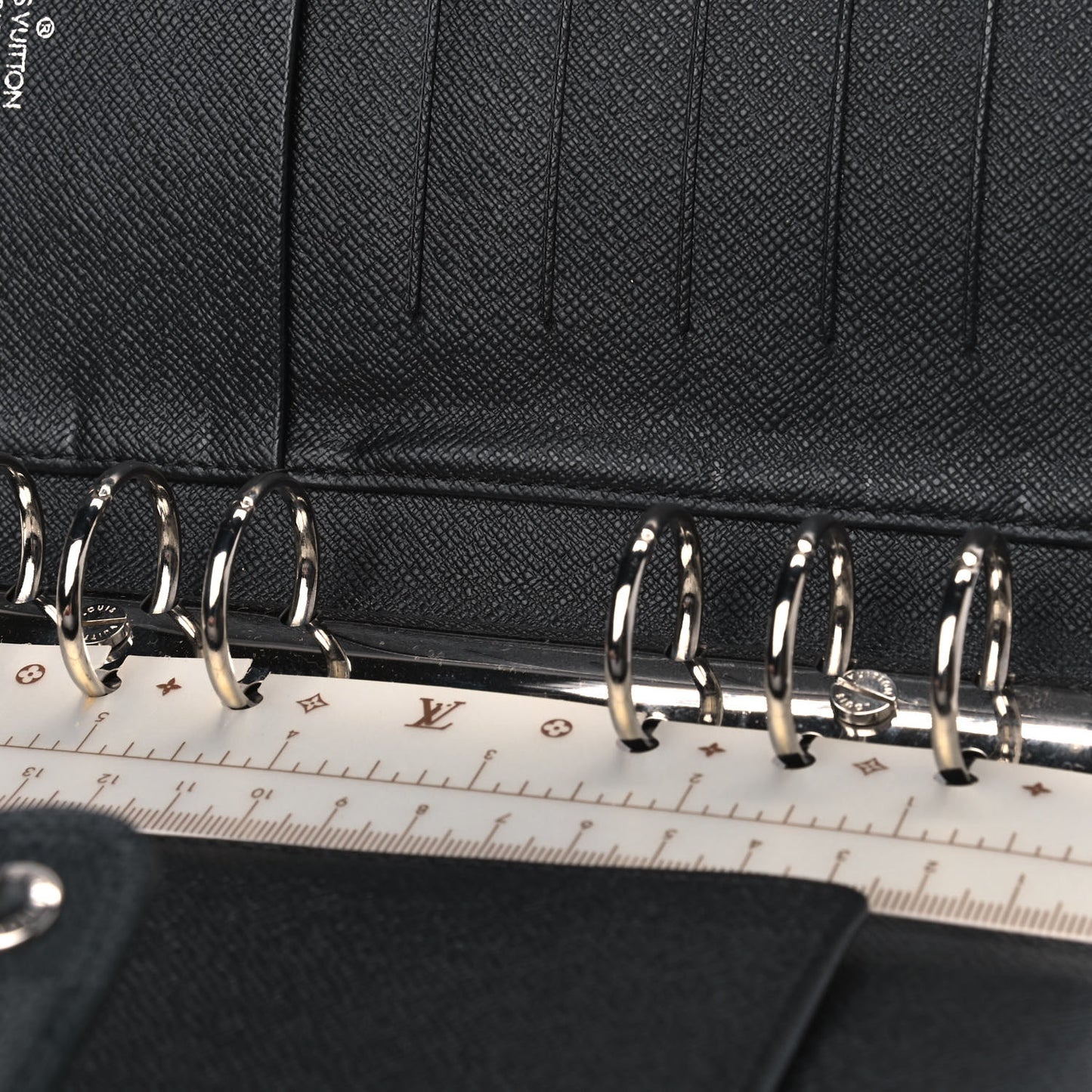 Damier Graphite Medium Ring Agenda Cover