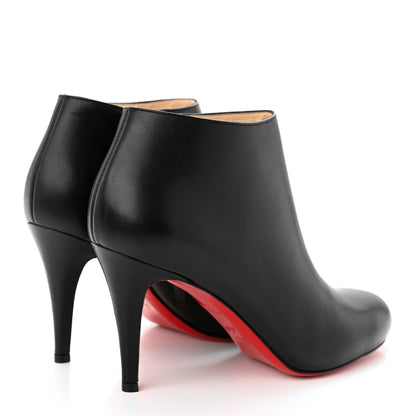Christian Louboutin Calfskin Belle 85 Ankle Boots 37 Black 4 of 6