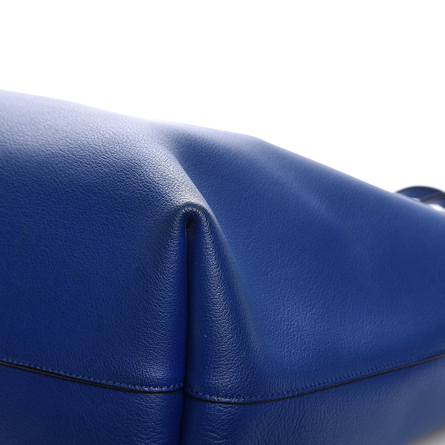 Calfskin Large Shopping Tote Ultramarine