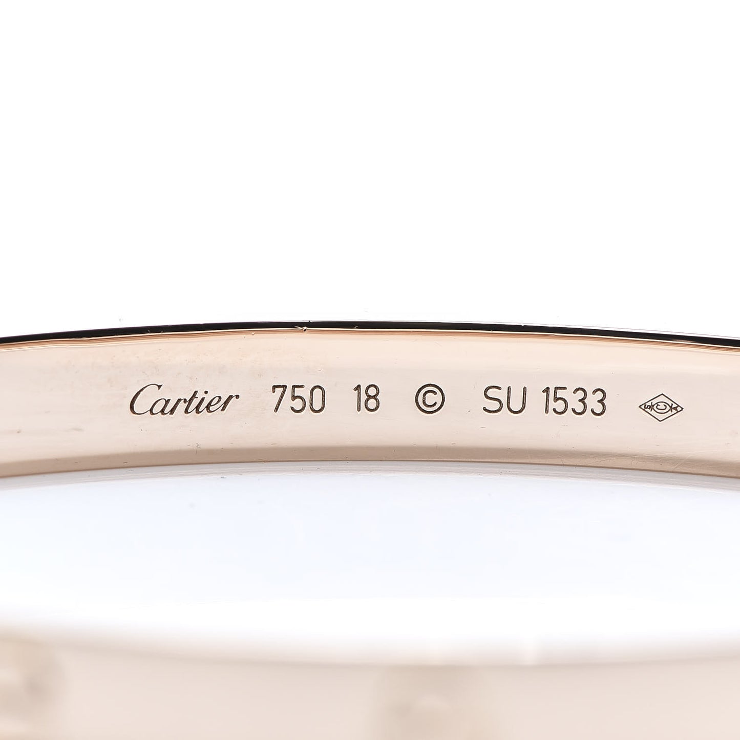 18K Pink Gold LOVE Bracelet 18