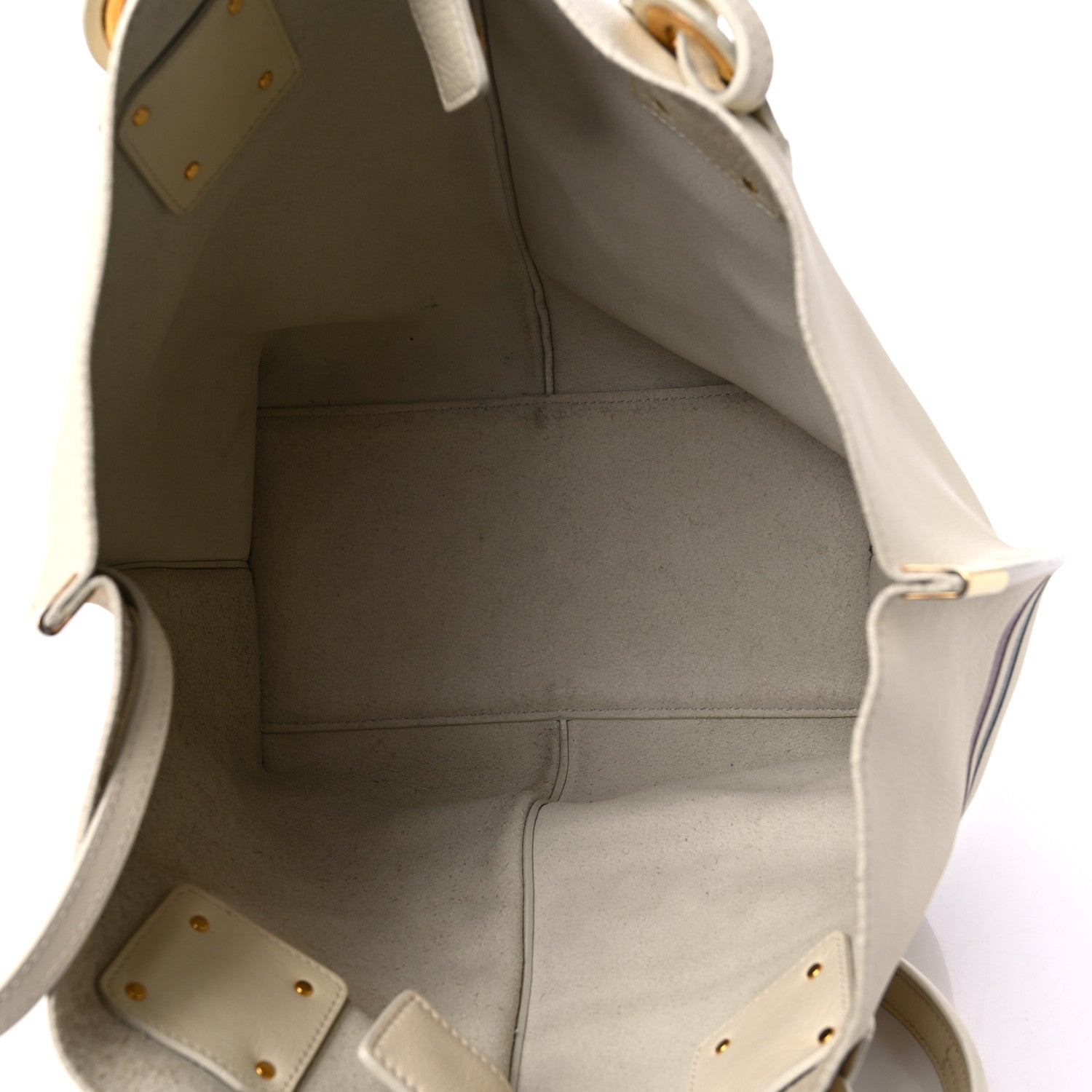 Chloe Smooth Calfskin Medium Vick Tote Off White 6 of 16