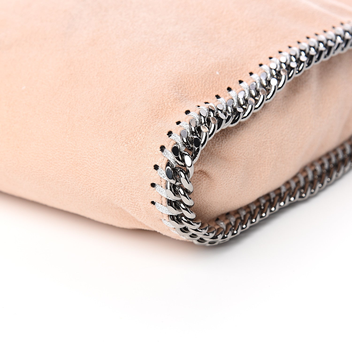 Stella McCartney Shaggy Deer Falabella Fold Over Tote Powder 8 of 9
