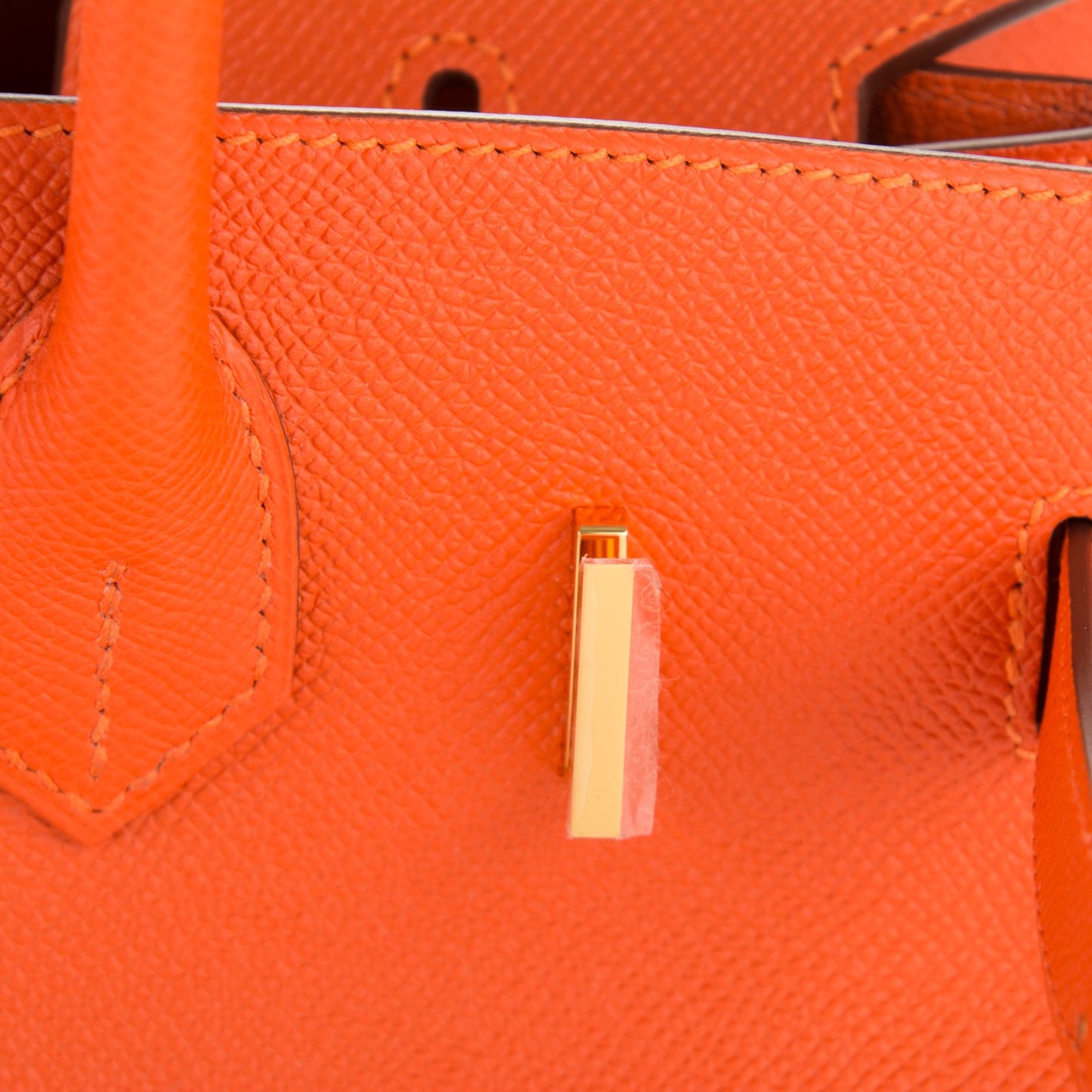 Epsom Birkin 30 Orange