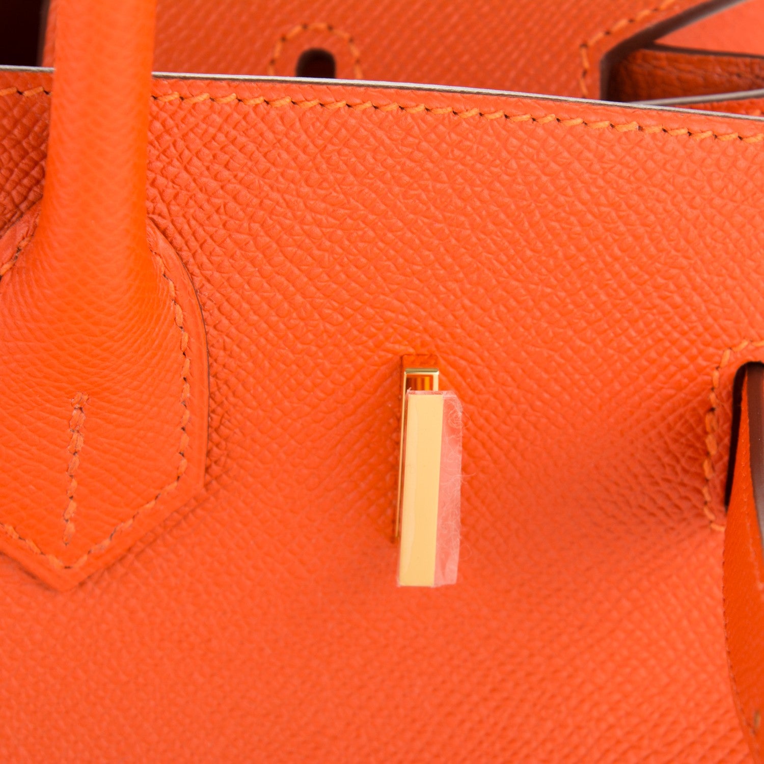 Hermes Epsom Birkin 30 Orange 12 of 24