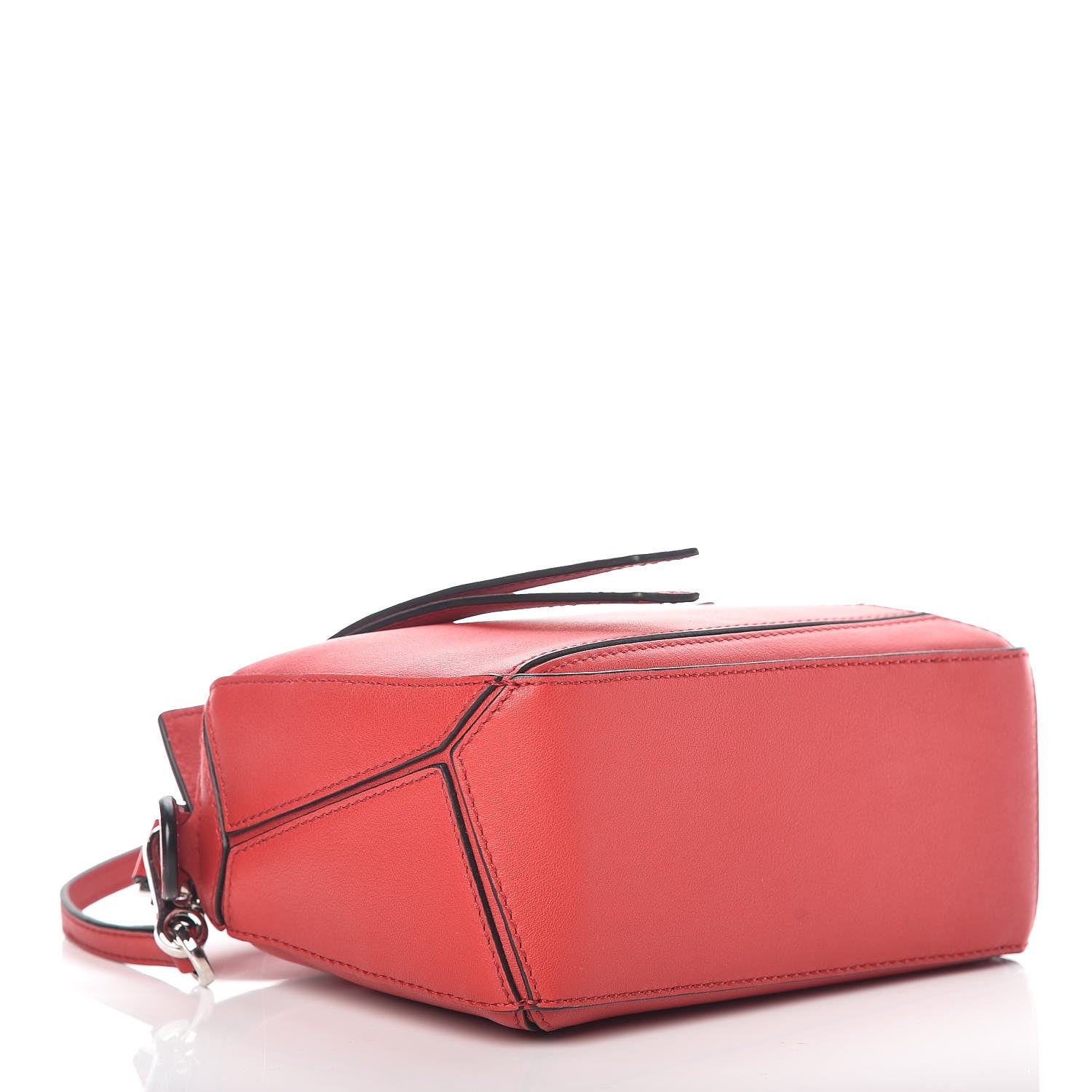 Loewe Calfskin Mini Puzzle Bag Rouge 4 of 9