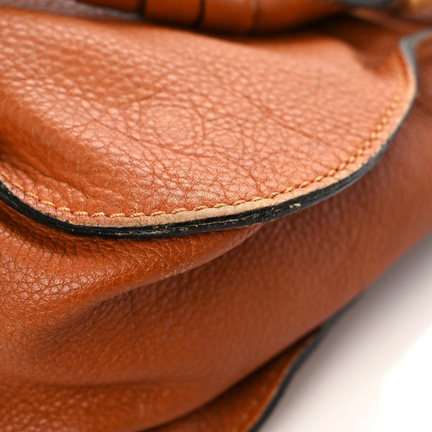 Calfskin Medium Marcie Satchel Tan