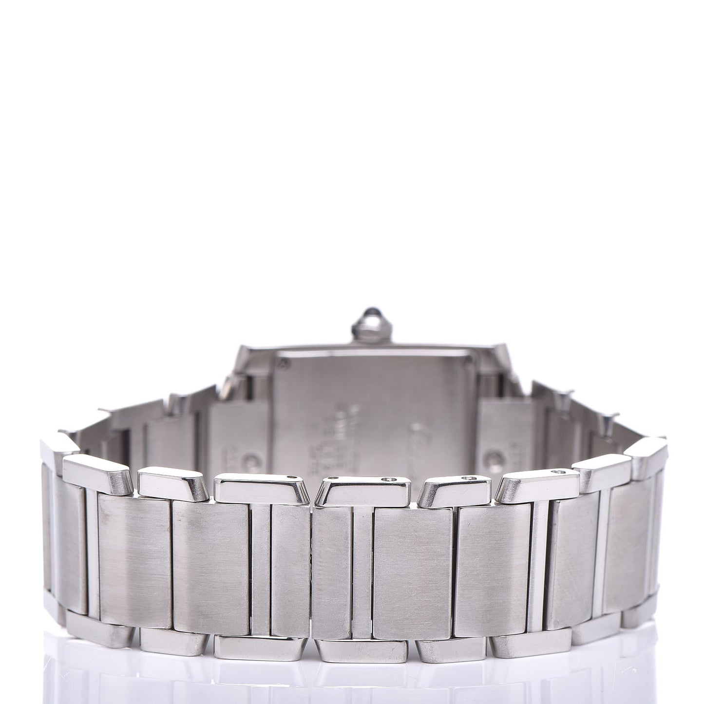 Stainless Steel 25mm Tank Francaise Quartz Watch