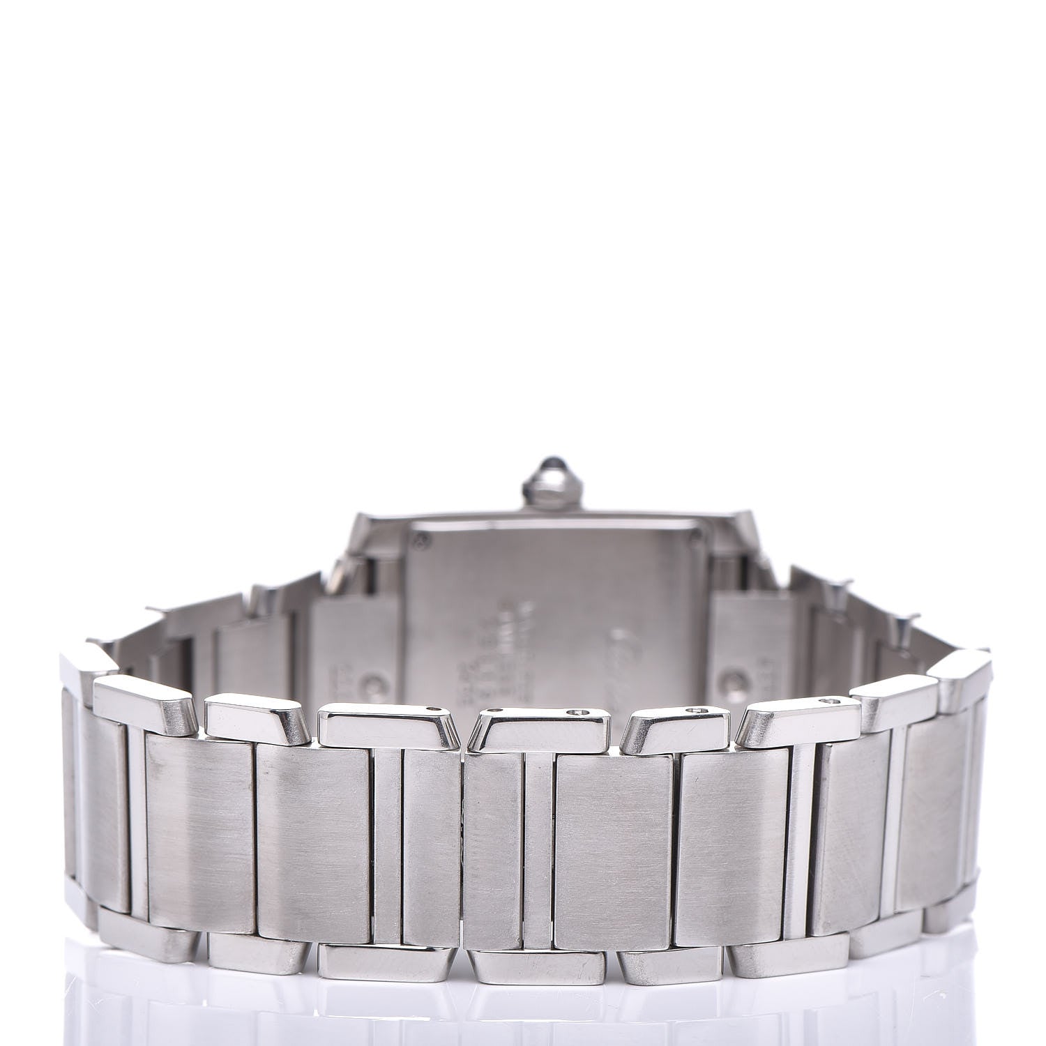 Cartier Stainless Steel 25mm Tank Francaise Quartz Watch 4 of 8
