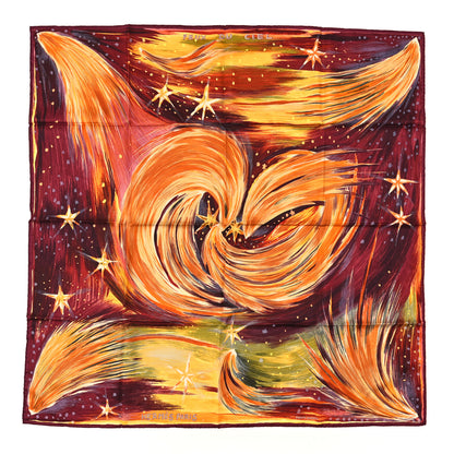 Hermes Silk Feux Du Ciel Scarf 90 1 of 3