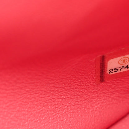 Chanel Lambskin Quilted Jumbo Double Flap Pink 7 of 11