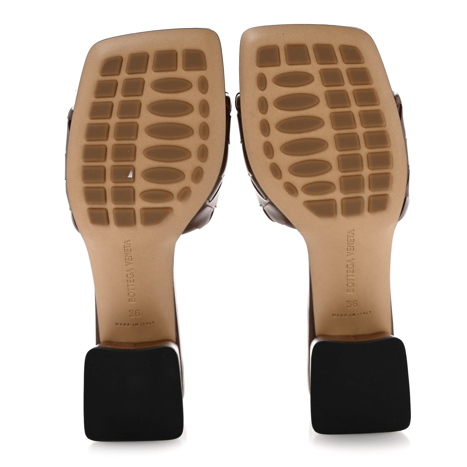 Bottega Veneta Nappa Intrecciato Parco Flat Sandals 36 Dark Taupe 6 of 9