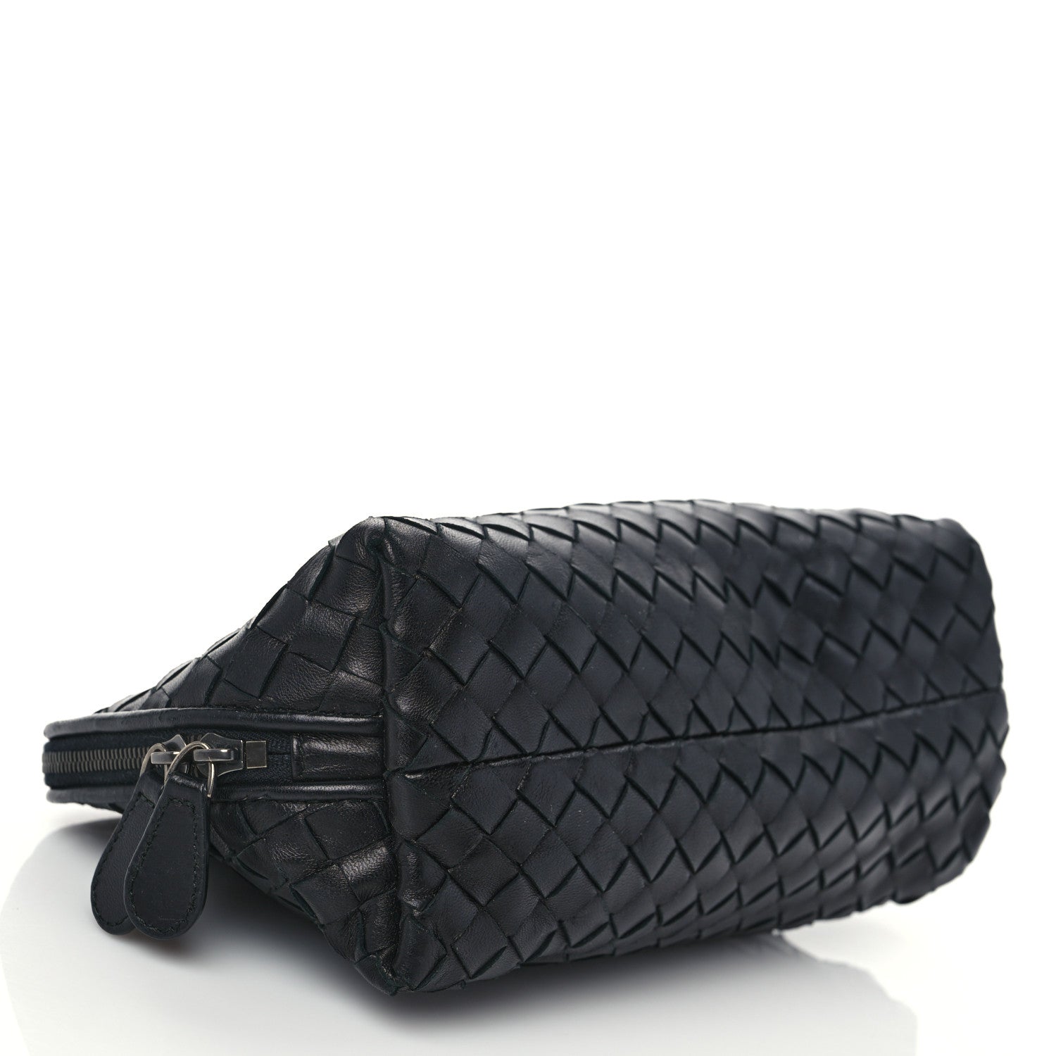 Bottega Veneta Nappa Intrecciato Small Cosmetic Pouch Black 4 of 6