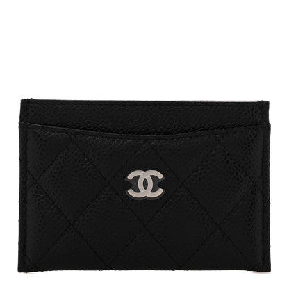 Chanel Caviar Quilted Card Holder Black 1 of 10