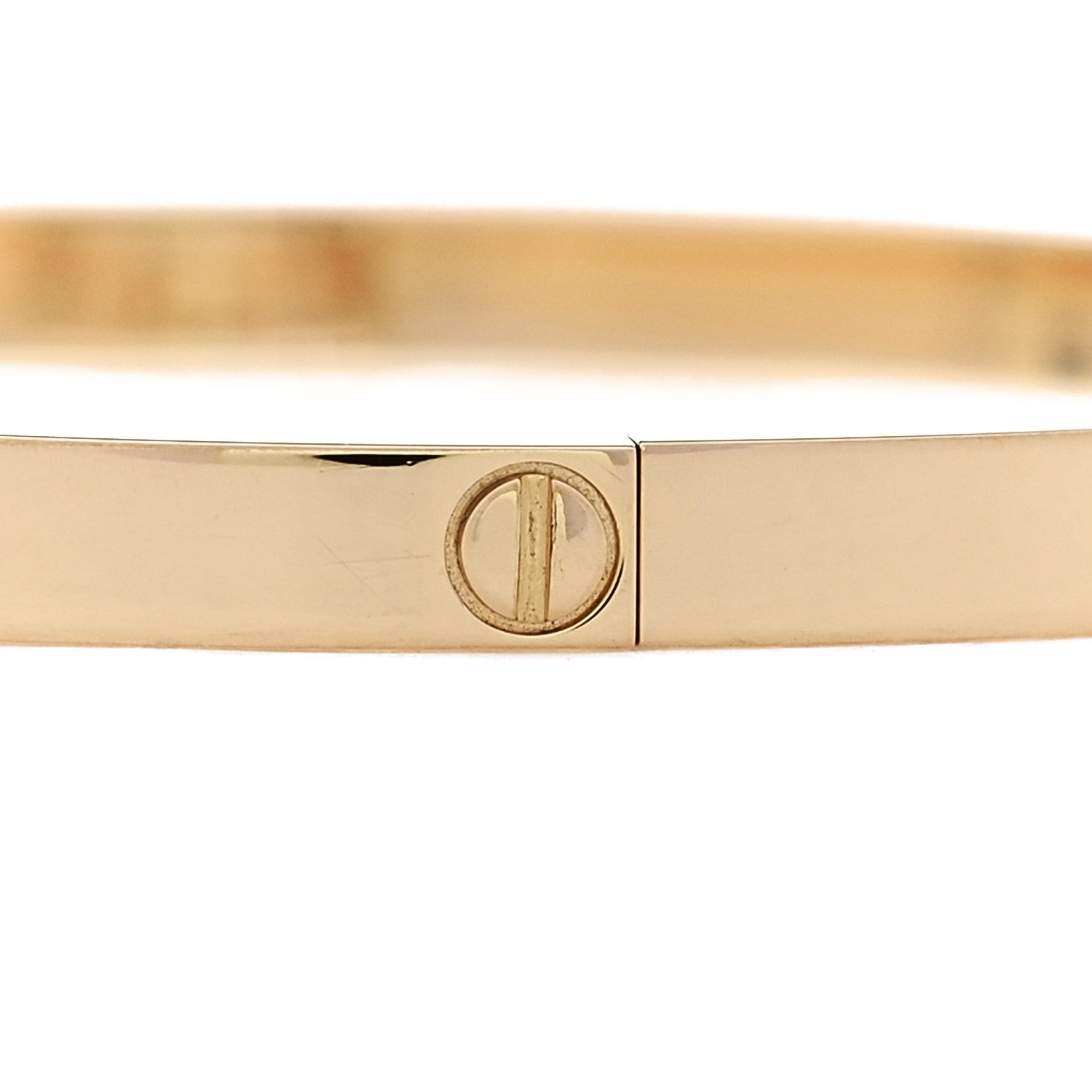 Cartier 18K Yellow Gold Small LOVE Bracelet 16 6 of 8