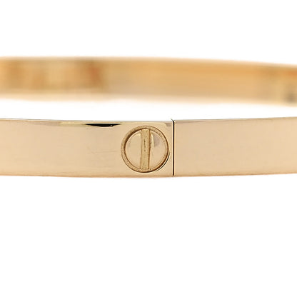 Cartier 18K Yellow Gold Small LOVE Bracelet 16 6 of 8