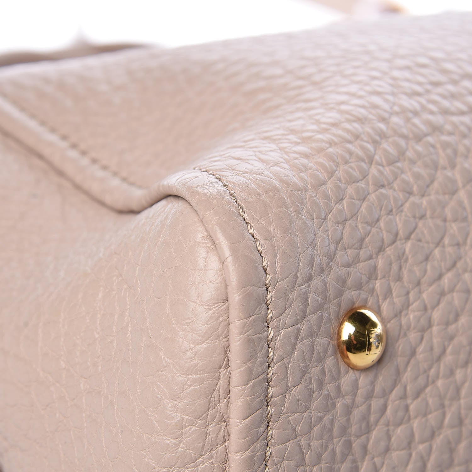 Fendi Vitello Small Chameleon Tote Beige Cipria 10 of 18