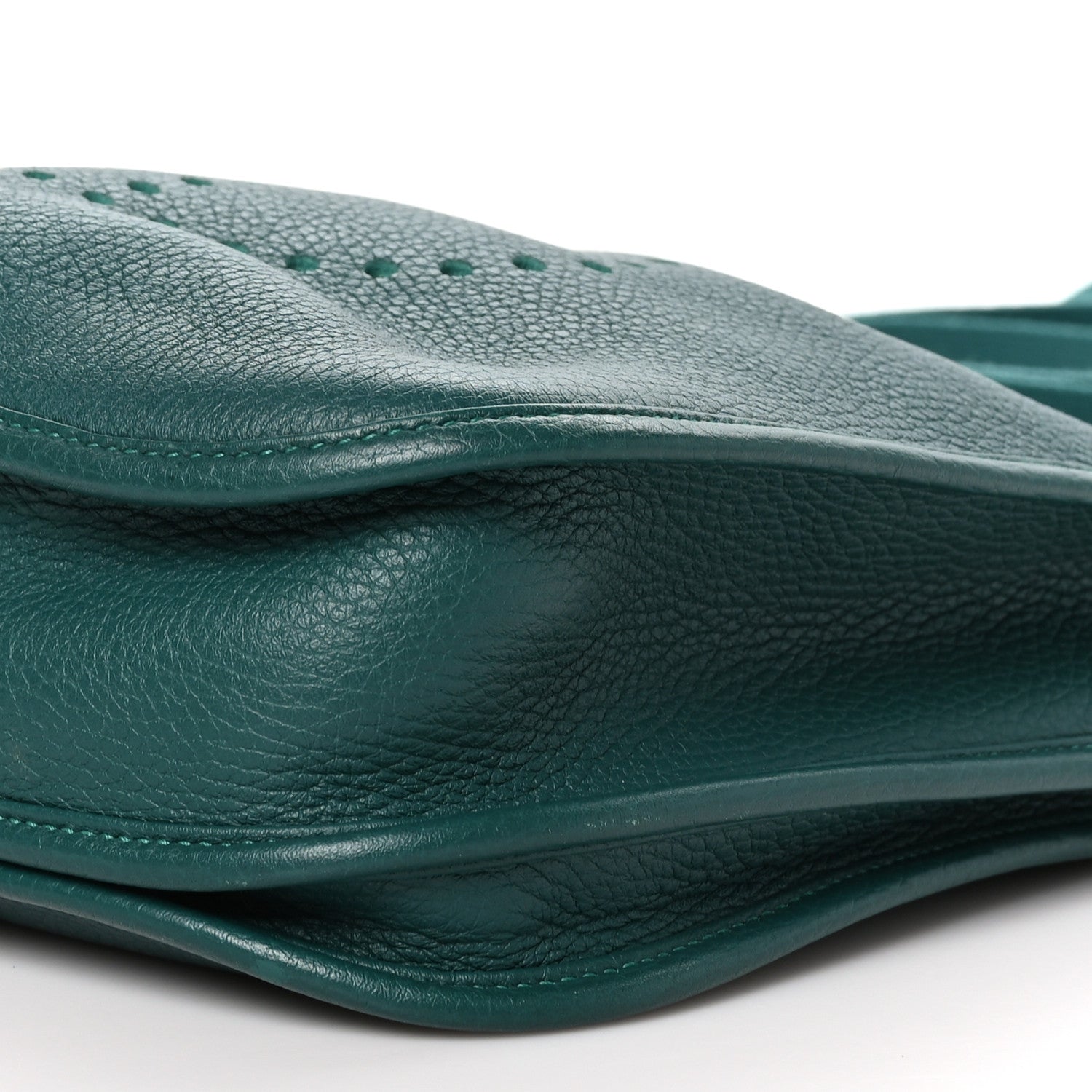 Hermes Taurillon Clemence Evelyne III PM Malachite 10 of 10