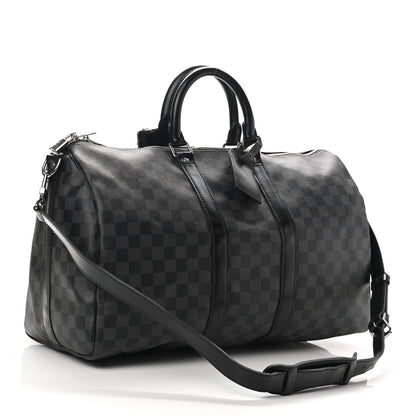 Louis Vuitton Damier Graphite Keepall Bandouliere 45 3 of 10