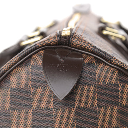 Louis Vuitton Damier Ebene Speedy 30 6 of 9