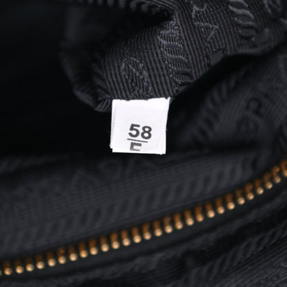 Prada Tessuto Nylon Saffiano Tote Black 8 of 12