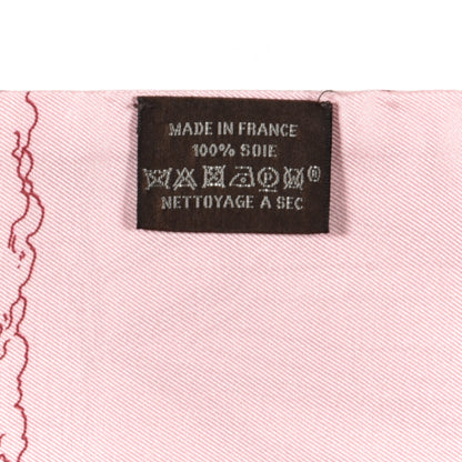 Hermes Silk Le Grand Prix du Faubourg Maxi Twilly Slim 4 of 4