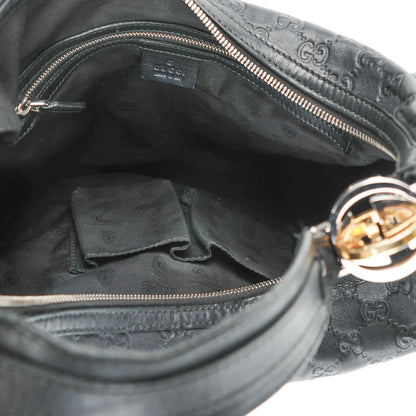 Gucci Guccissima Large GG Twins Hobo Black 5 of 7