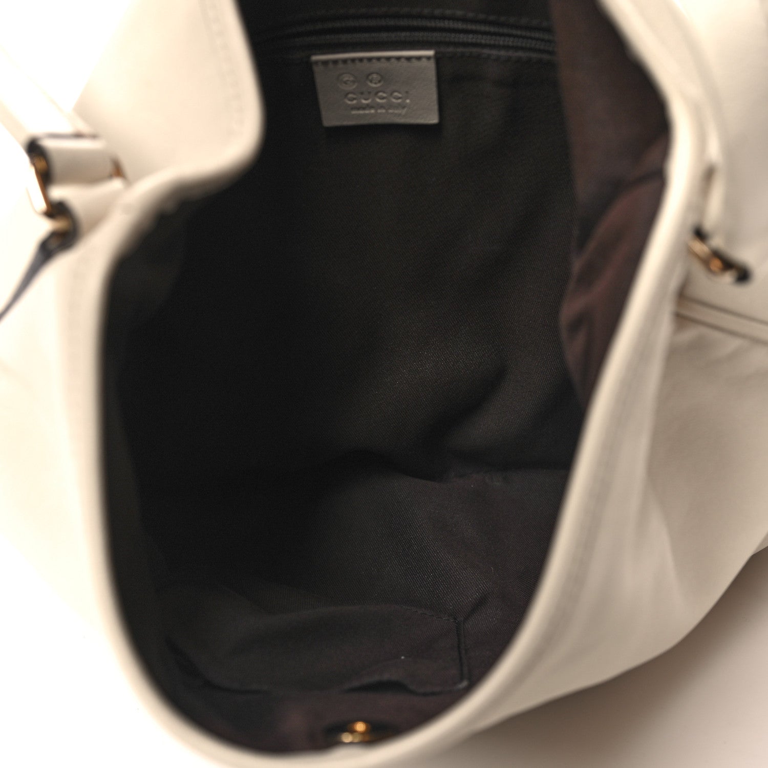 Gucci Calfskin Medium New Britt Hobo Off White 5 of 13