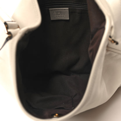 Gucci Calfskin Medium New Britt Hobo Off White 5 of 13