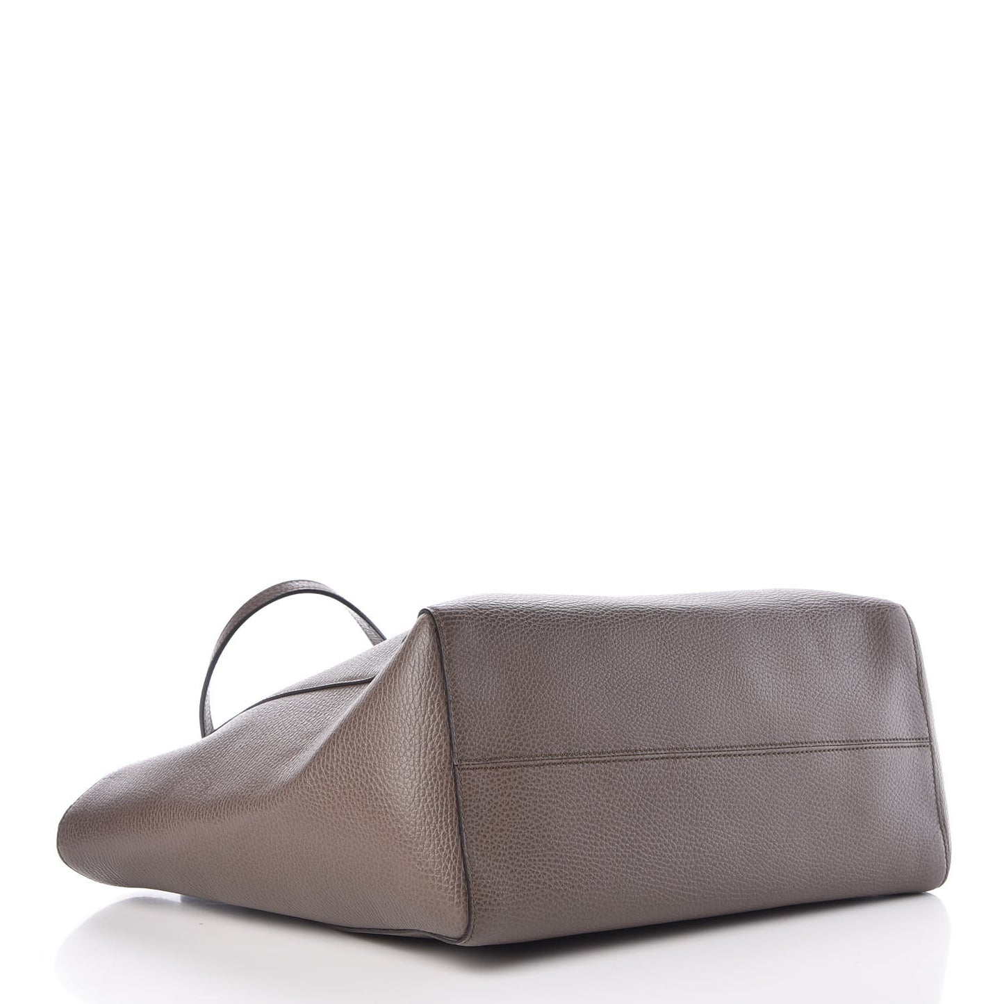 Dollar Calfskin Medium Swing Tote Grey Field Soft Pink