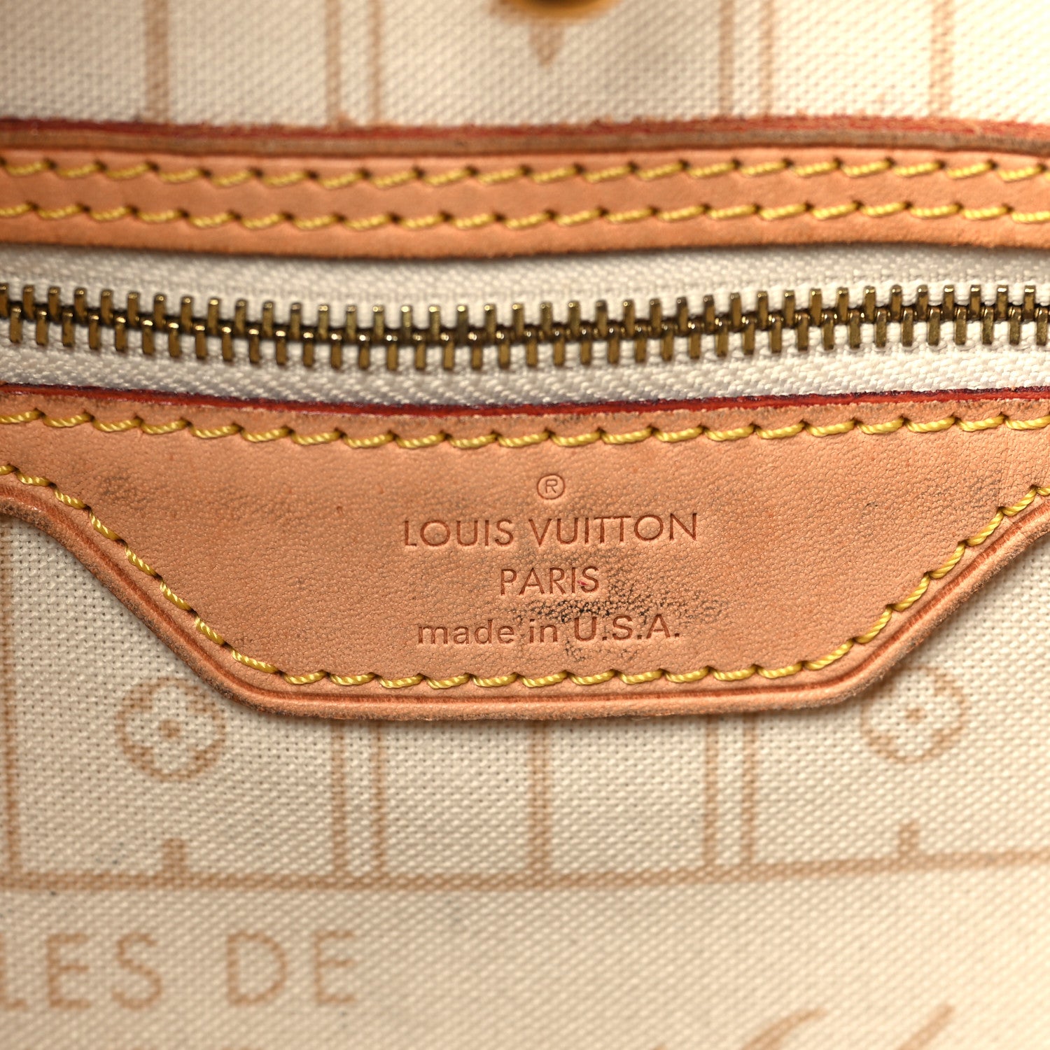Louis Vuitton Damier Azur Neverfull GM 6 of 10