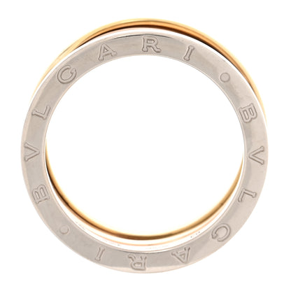 Bulgari 18K Rose White Yellow Gold B.Zero1 Three-Band Ring 63 10.25 6 of 7