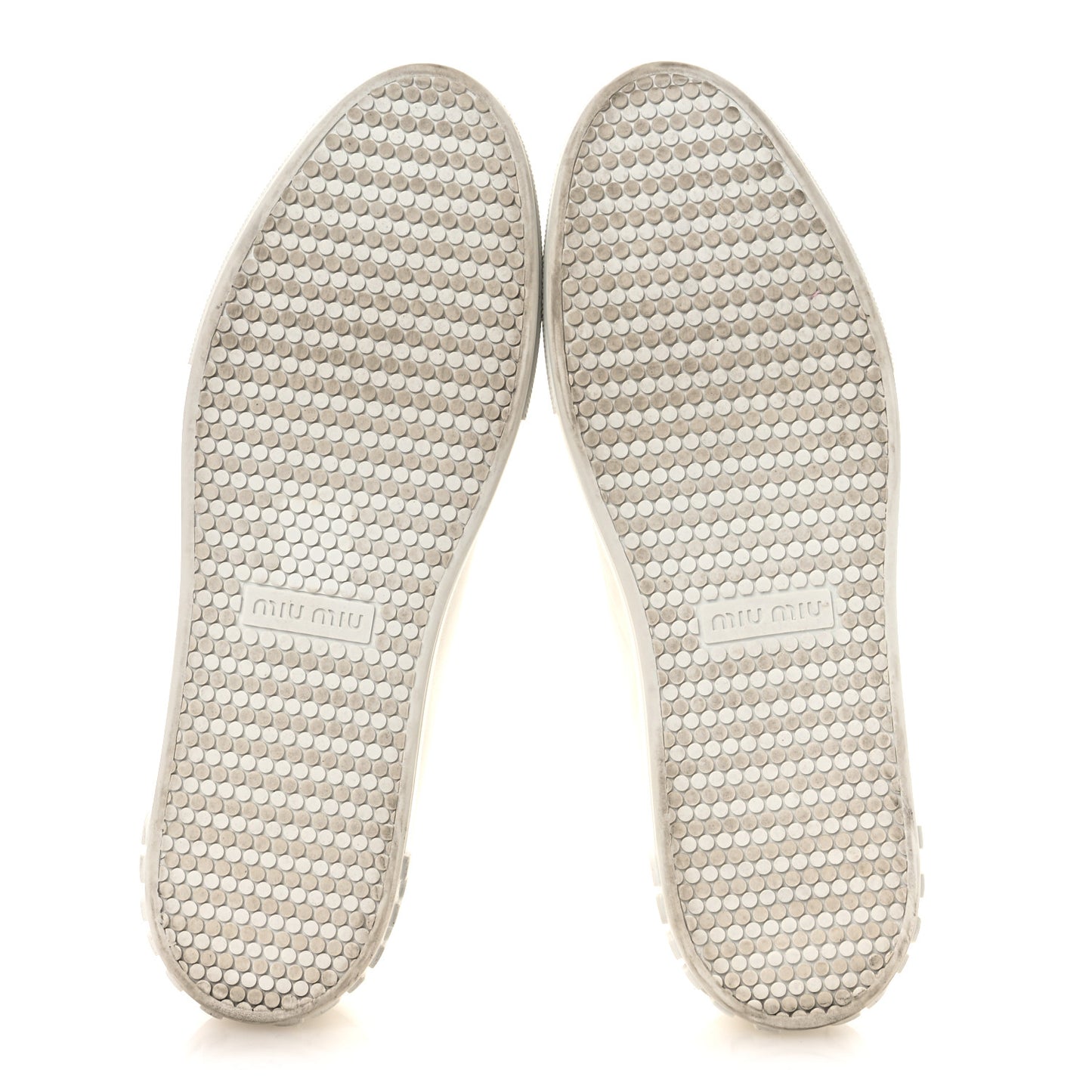 Naplak Crystal Low Top Platform Sneakers 40 White