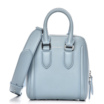 Alexander McQueen Calfskin Mini Heroine Light Blue 1 of 9